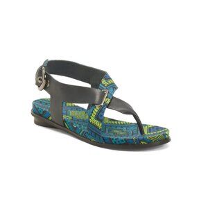 ANTELOPE Blue Rey Flat Comfort Sandals